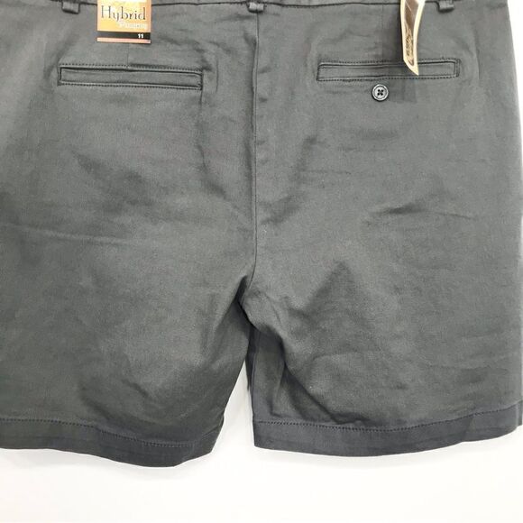 Hybrid & Company Charcoal Gray Bermuda Stretch Shorts - Picture 6 of 16